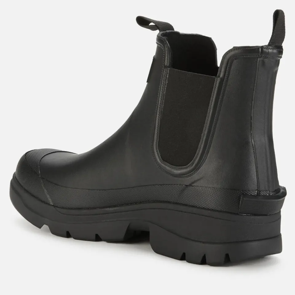 Boots|Barbour Men's Nimbus Rubber Chelsea Boots - Black - UK 8