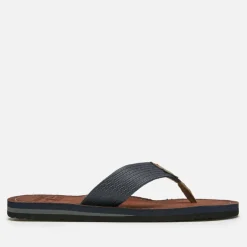 Sandals & Slides|Sandals|Birkenstock Barbour Men's Toeman Beach Toe Post Sandals - Navy - UK 7
