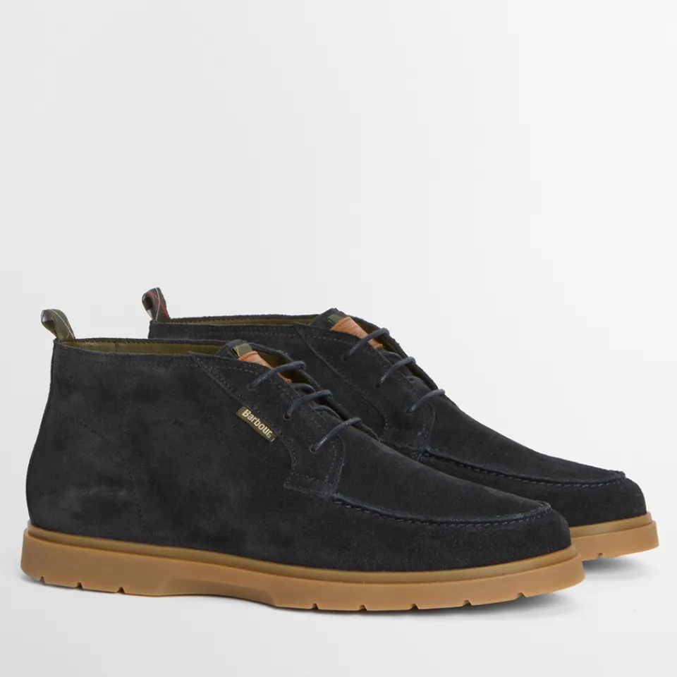 Boots|Crocs Barbour Men's Tukka Suede Chukka Boots - Navy