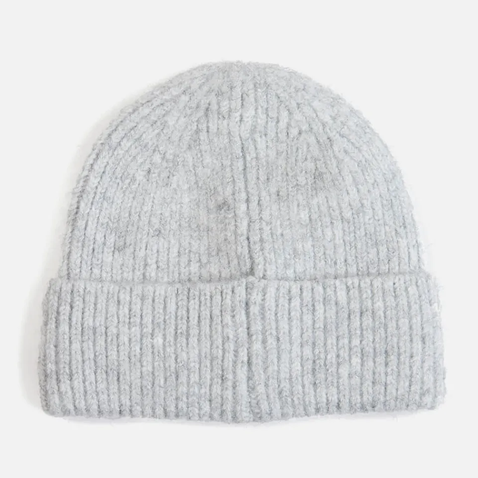 Hats|Barbour Pendle Logo-Detailed Ribbed-Knit Beanie
