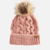 Hats|Barbour Penshaw Cable Knit Beanie Hat