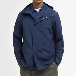 Jackets|Coats|Dr. Martens Barbour Quay Showerproof Hooded Matte-Shell Jacket - S