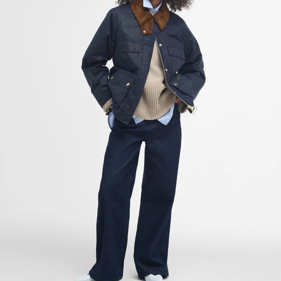 Jackets|Coats|Barbour Ruth Waxed Cotton Jacket - 8