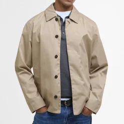 Coats|Jackets|Barbour Short Rokig Waterproof Canvas Jacket - S