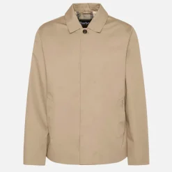 Coats|Jackets|Barbour Short Rokig Waterproof Canvas Jacket - S