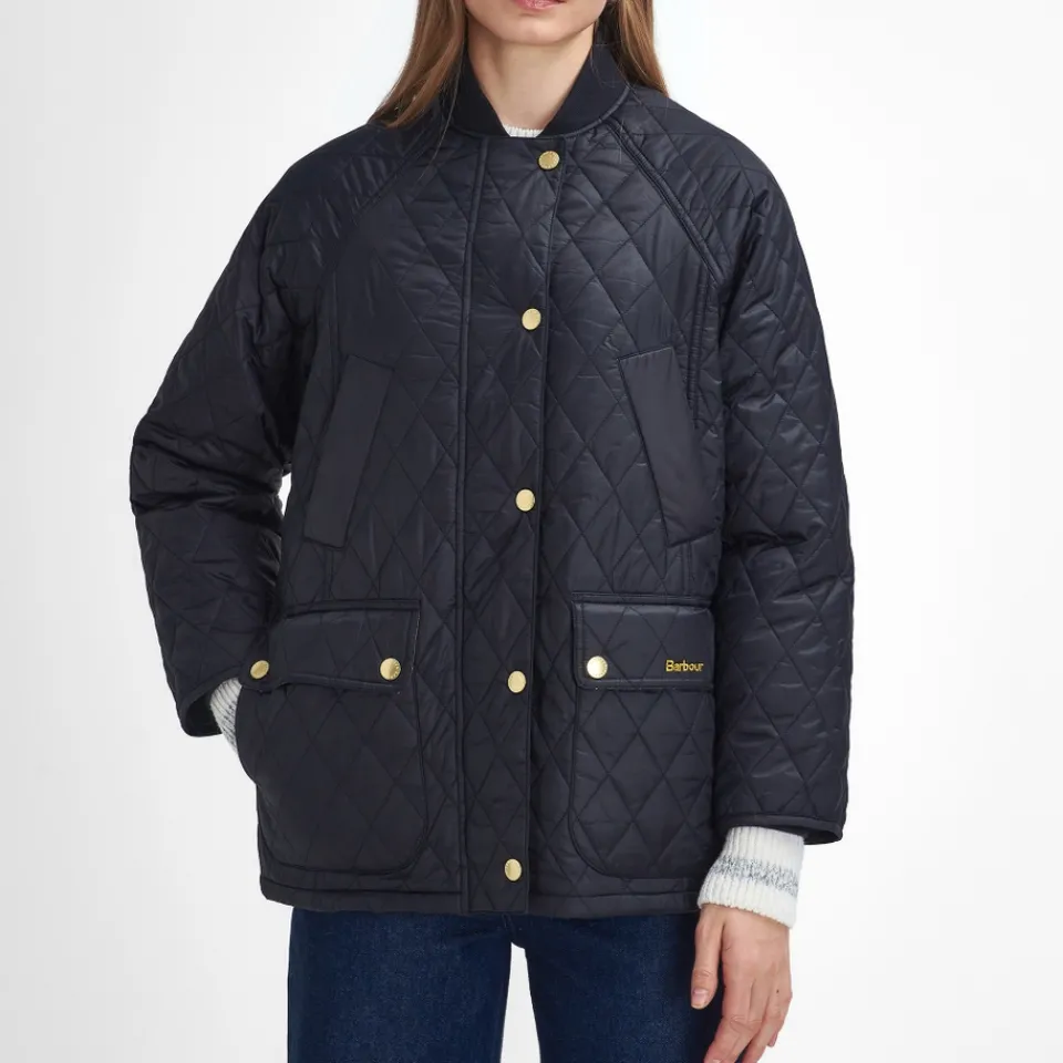 Jackets|Coats|Hunter Barbour Sport Beadnell Quilted Shell Jacket - UK 10