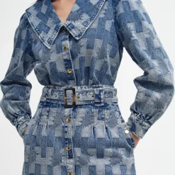 Skirts|Skirts|Dr. Martens Barbour The Edit Bowhill Denim Mini Skirt - UK 10