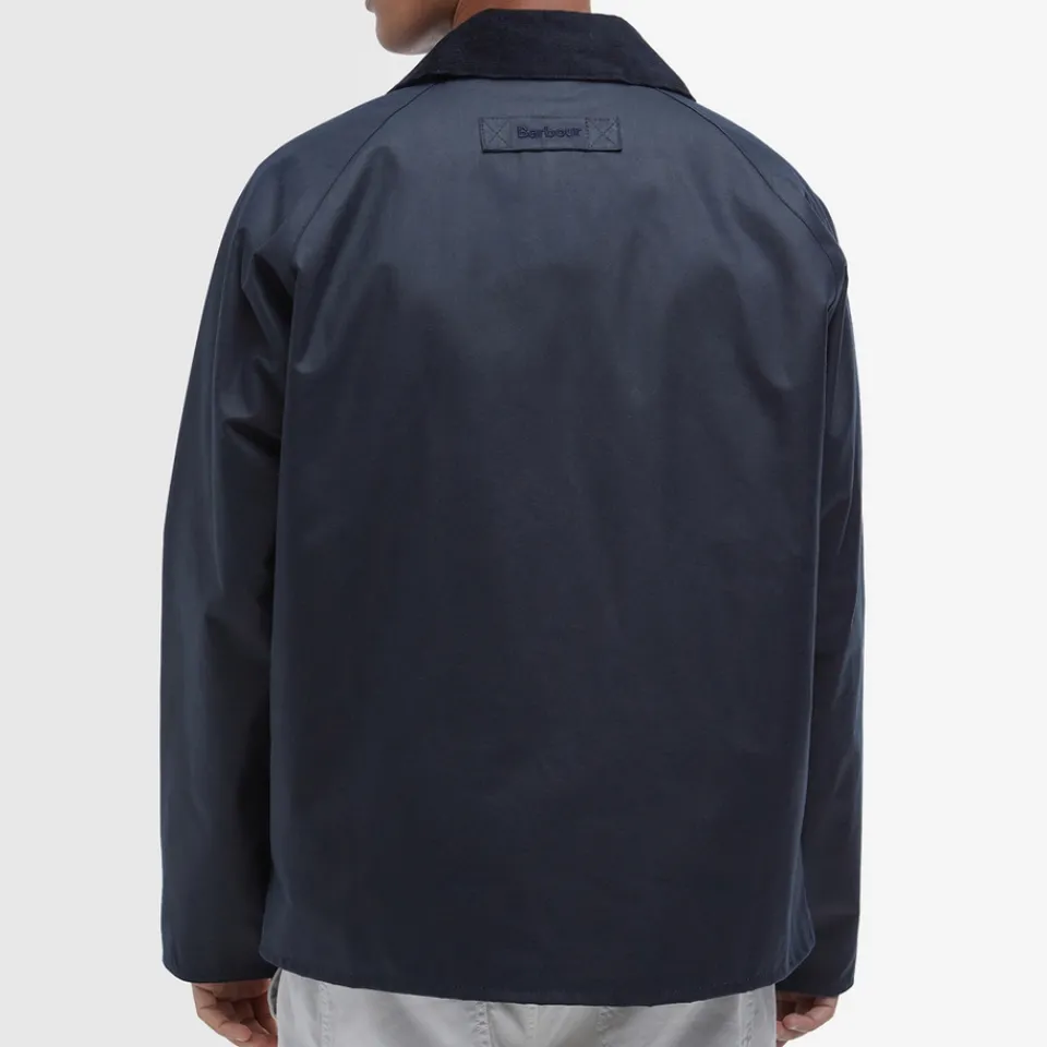 Jackets|Coats|Barbour Utility Spey Waxed Cotton Jacket - S