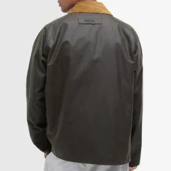 Jackets|Coats|Castañer Barbour Utility Spey Waxed Cotton Jacket - XL