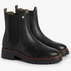 Boots|Dr. Martens Barbour Women's Evie Leather Chelsea Boots - UK 4