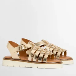 Sandals & Slides|Sandals|Marant Etoile Barbour Women's Otterburn Leather Fisherman Sandals