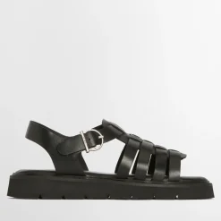 Sandals & Slides|Sandals|Ganni Barbour Women's Otterburn Leather Fisherman Sandals