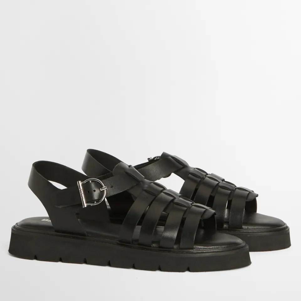 Sandals & Slides|Sandals|Ganni Barbour Women's Otterburn Leather Fisherman Sandals