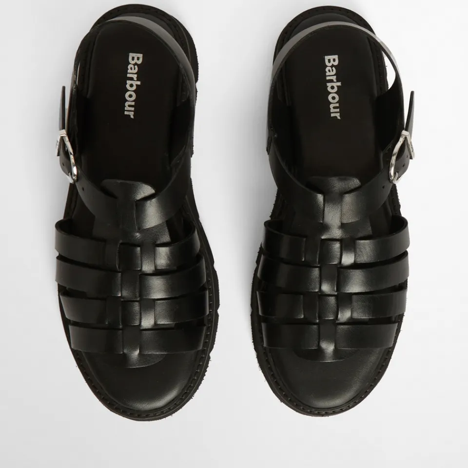 Sandals & Slides|Sandals|Ganni Barbour Women's Otterburn Leather Fisherman Sandals