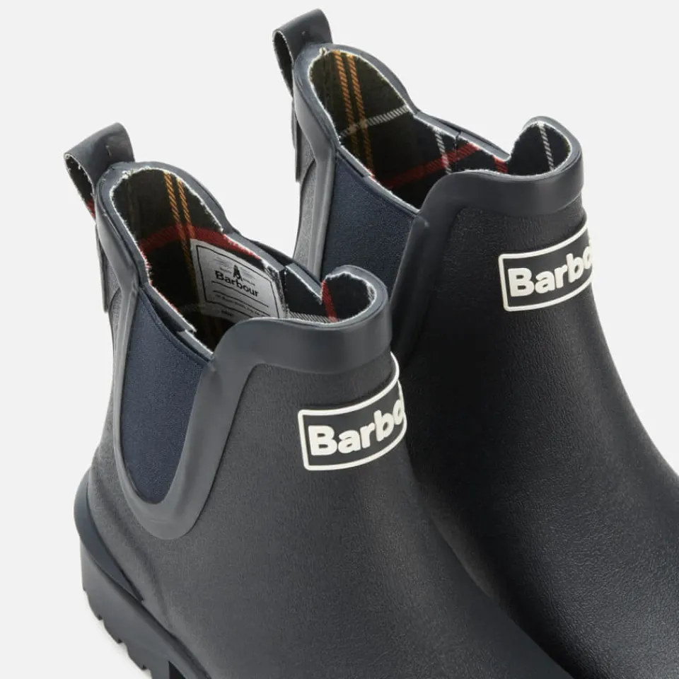 Boots|Hunter Barbour Women's Wilton Chelsea Wellies - Navy - UK 3