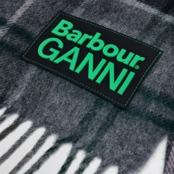 Scarves|Ganni Barbour x Lamsbwool Tartan Scarf