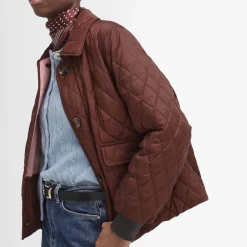 Jackets|Coats|Dr. Martens Barbour x The Edit by Alexa Chung Jamie Quilted Shell Jacket - UK 16