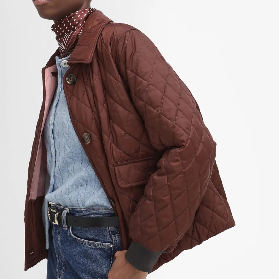 Jackets|Coats|Dr. Martens Barbour x The Edit by Alexa Chung Jamie Quilted Shell Jacket - UK 16