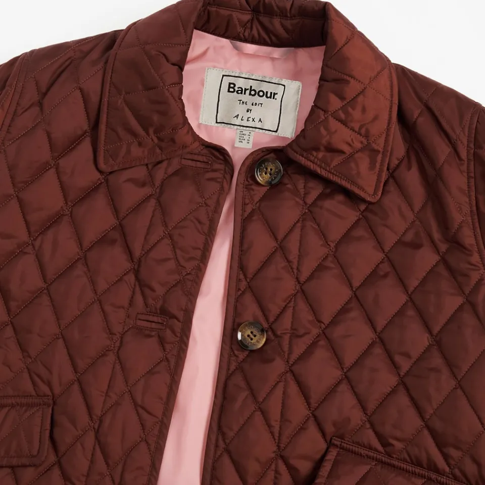 Jackets|Coats|Dr. Martens Barbour x The Edit by Alexa Chung Jamie Quilted Shell Jacket - UK 16