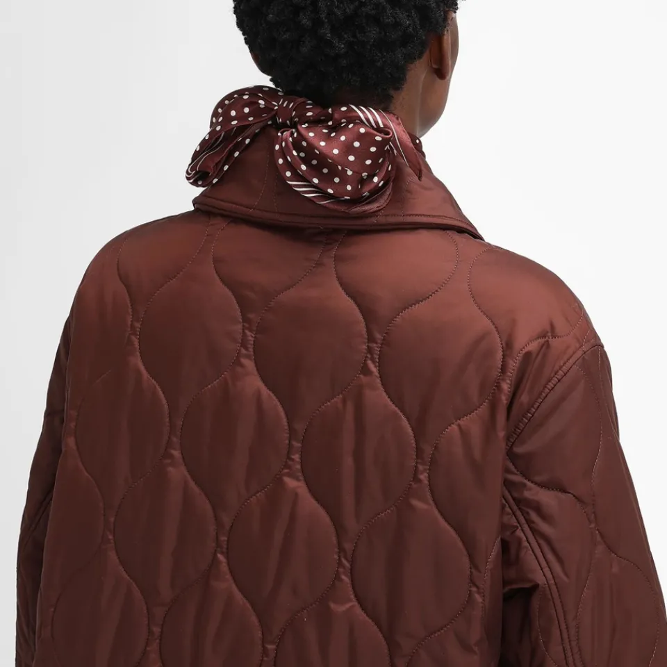 Jackets|Coats|Barbour x The Edit by Alexa Chung Amy Quilted Jacket - UK 10