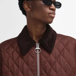 Jackets|Coats|Barbour x The Edit by Alexa Chung Quilted Shell Jacket - UK 8