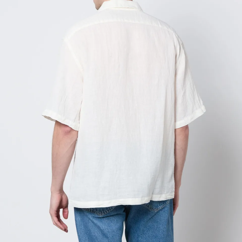 Shirts|Shirts|Autry Barena Venezia Donde Cotton and Linen-Blend Shirt - IT 48/M