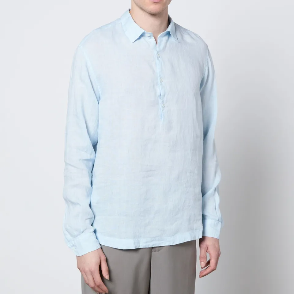 Shirts|Shirts|NN.07 Barena Venezia Pavan Linen Shirt - IT 50/L