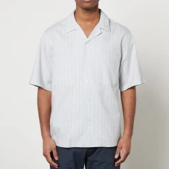 Shirts|Shirts|NN.07 Barena Venezia Solana Striped Cotton Shirt - IT 46/S