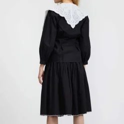 T-Shirts And Tops|Shirts And Blouses|Batsheva Sage Cotton Blouse - US 10/UK 14
