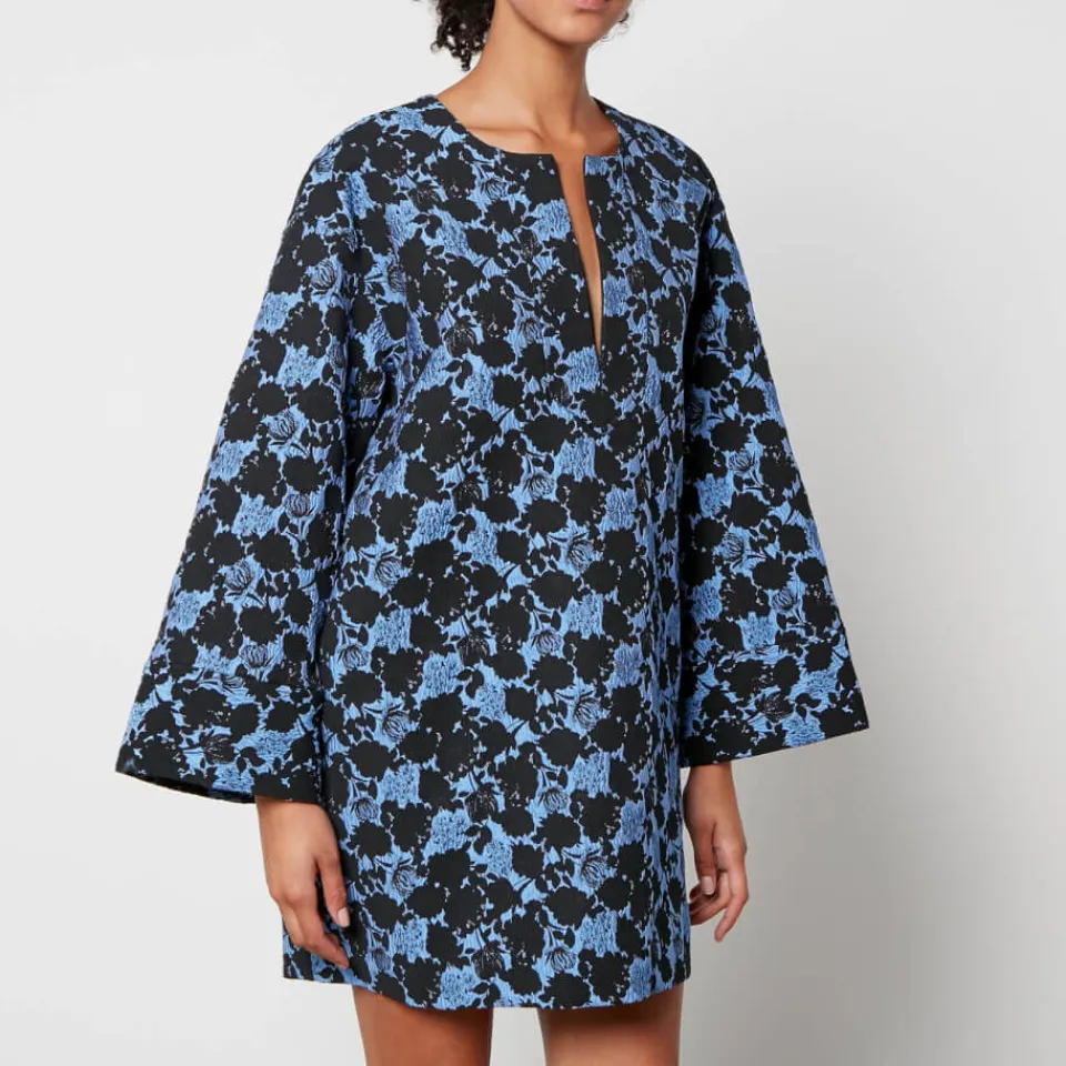Dresses|Dresses|Baum Und Pferdgarten Abu Floral-Jacquard Mini Dress - EU 34/UK 6