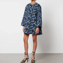 Dresses|Dresses|Baum Und Pferdgarten Abu Floral-Jacquard Mini Dress - EU 34/UK 6
