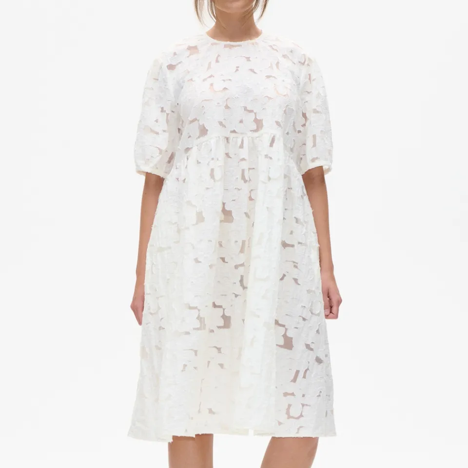 Dresses|Dresses|Baum Und Pferdgarten Agdel Floral-Appliquéd Mesh Dress - EU 34/UK 6