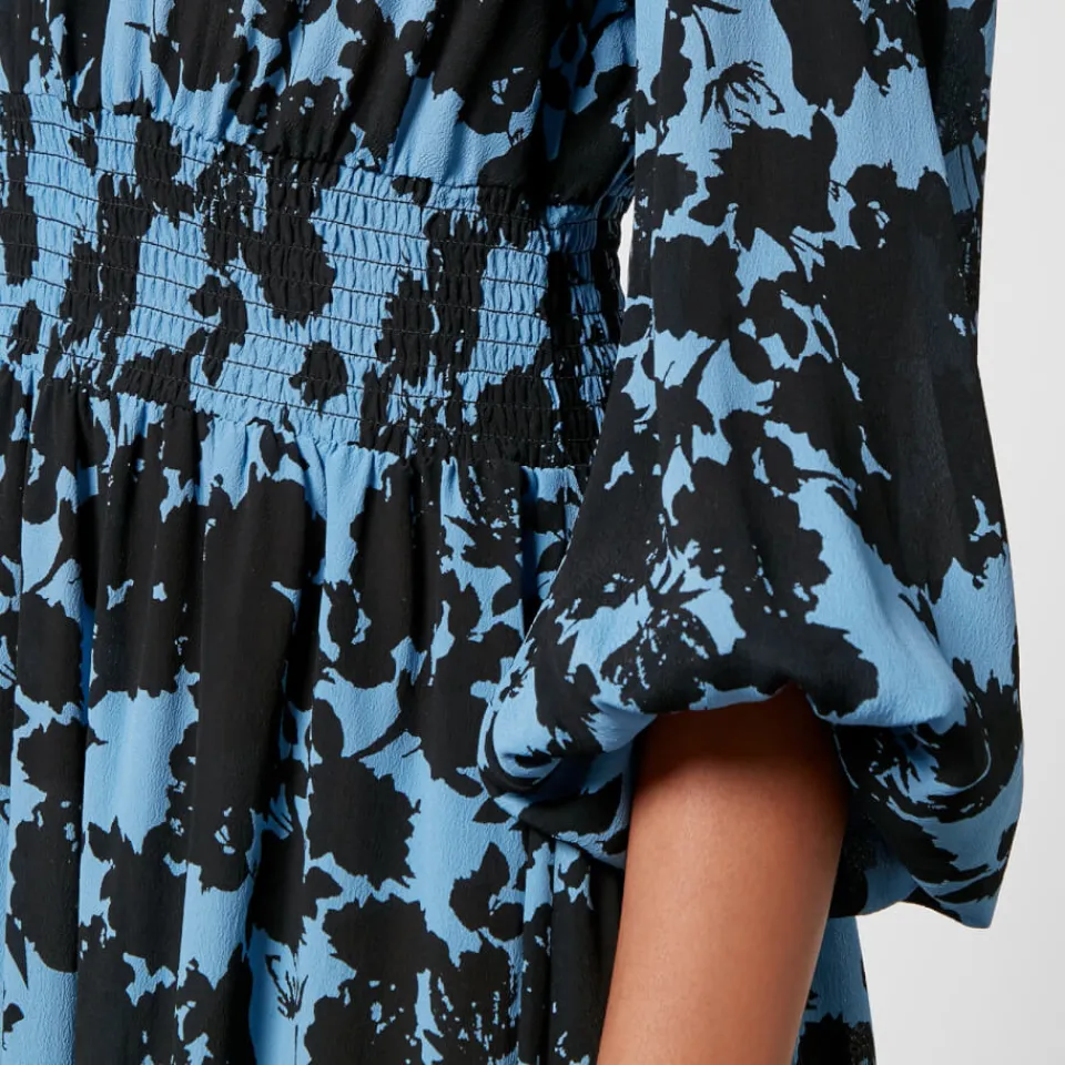 Dresses|Dresses|Baum Und Pferdgarten Amber Floral-Print Georgette Midi Dress - EU 34/UK 6