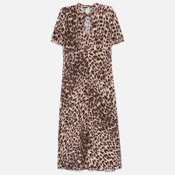 Dresses|Dresses|Dr. Martens Baum Und Pferdgarten Anneliek LENZING™ ECOVERO™ Leopard Dress - EU 34/UK 6
