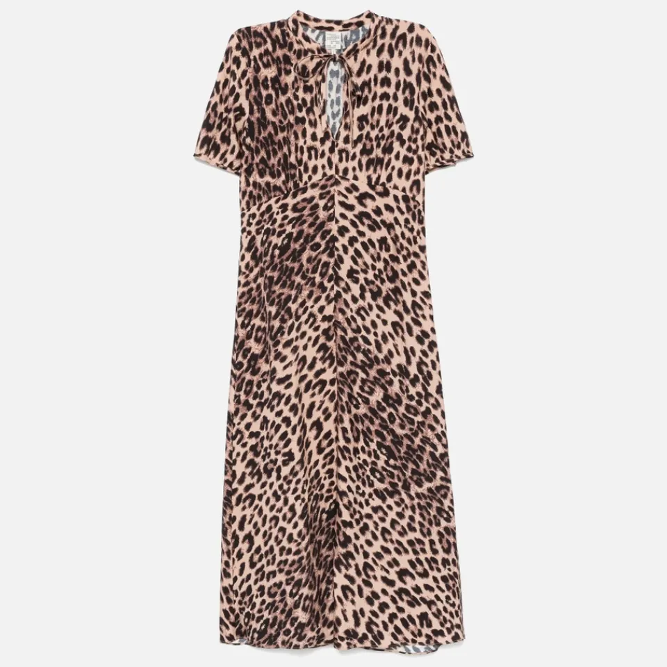 Dresses|Dresses|Dr. Martens Baum Und Pferdgarten Anneliek LENZING™ ECOVERO™ Leopard Dress - EU 34/UK 6