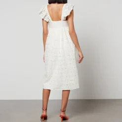 Dresses|Dresses|Stine Goya Baum Und Pferdgarten Ashaki Organic Cotton Midi Dress - EU 34/UK 6