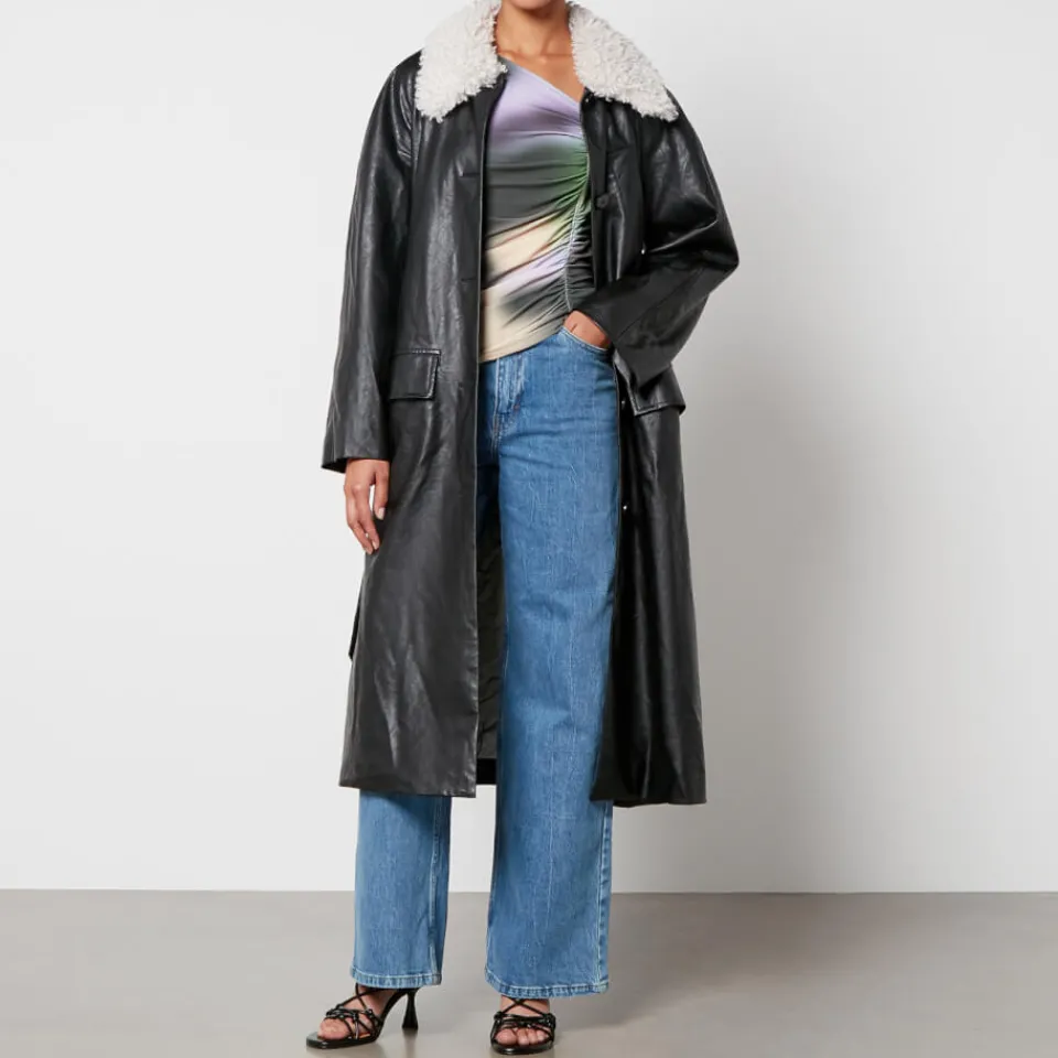 Jackets|Coats|Dr. Martens Baum Und Pferdgarten Delize Faux Leather Coat - EU 36/UK 8