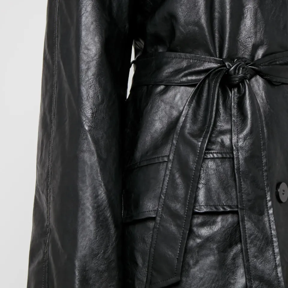 Jackets|Coats|Dr. Martens Baum Und Pferdgarten Delize Faux Leather Coat - EU 36/UK 8
