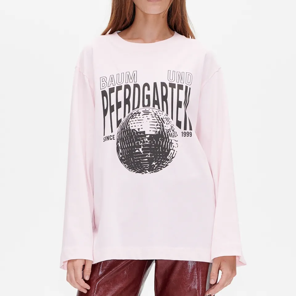 Loungewear|T-Shirts And Tops|ROTATE Birger Christensen Baum Und Pferdgarten Jeevana Cotton-Jersey T-Shirt - S