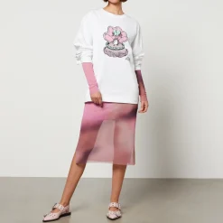 T-Shirts And Tops|Maison Kitsuné Baum Und Pferdgarten Jeevana Printed Organic Cotton-Jersey Top - XS