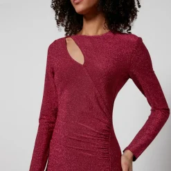 Dresses|Dresses|RIXO Baum und Pferdgarten Jilliane Lurex Midi Dress - XS