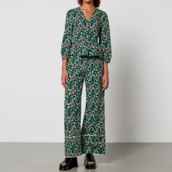 T-Shirts And Tops|Dr. Martens Baum und Pferdgarten Mayzie Floral-Print Organic Cotton Top - EU 34/UK 6