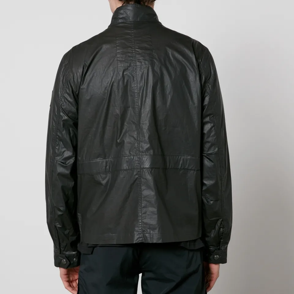 Jackets|Coats|Dr. Martens Belstaff Centenary Racer Waxed Cotton-Blend Jacket - IT 46/S