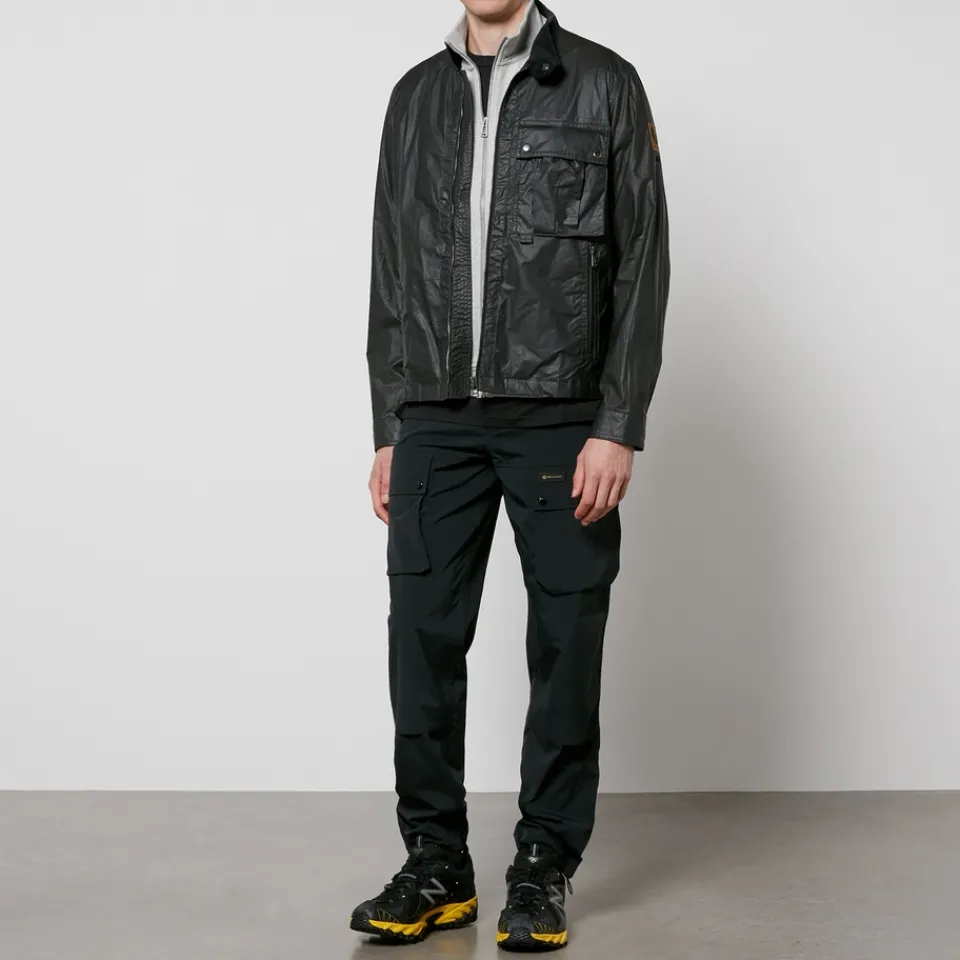 Jackets|Coats|Dr. Martens Belstaff Centenary Racer Waxed Cotton-Blend Jacket - IT 46/S