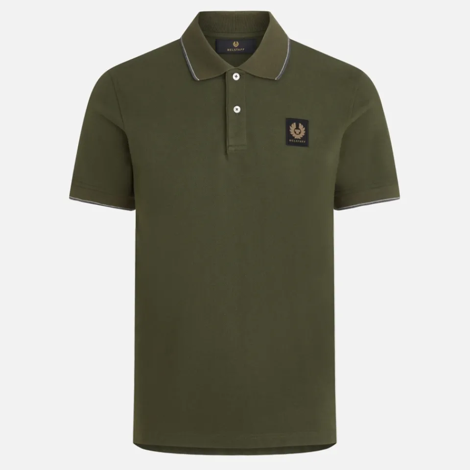 Polo Shirts|Dr. Martens Belstaff Double Tipped Cotton-Piqué Polo Shirt - S