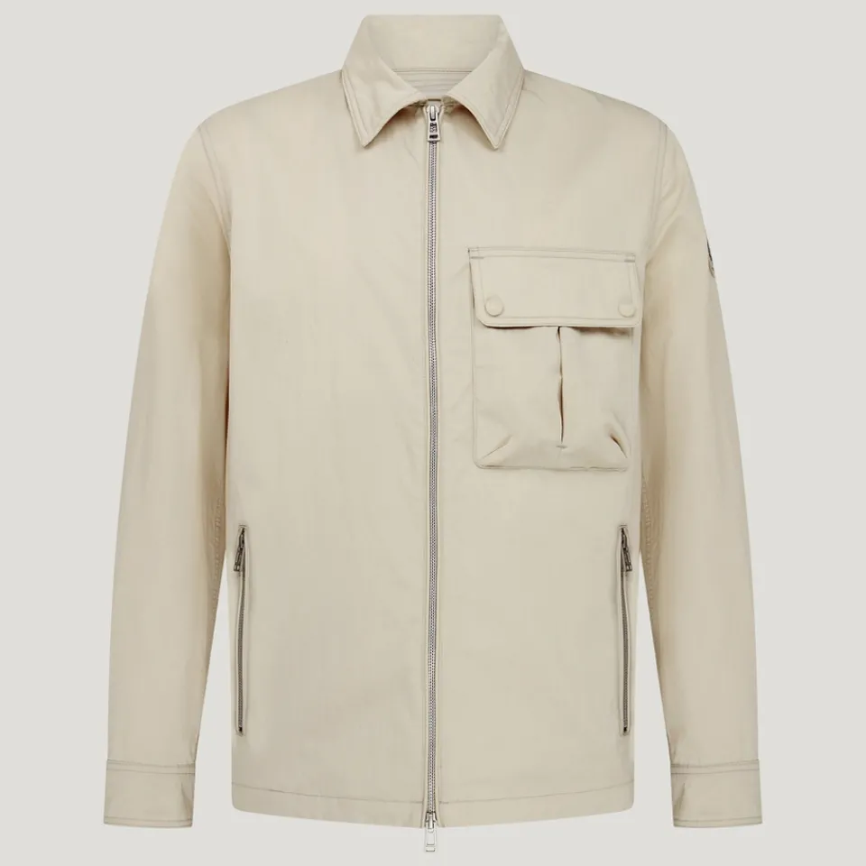 Sweatshirts|Polo Ralph Lauren Belstaff Drome Cotton-Blend Gabardine Overshirt - S