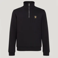 Sweatshirts|Dr. Martens Belstaff Guide Cotton-Fleece Quarter-Zip Jumper - S