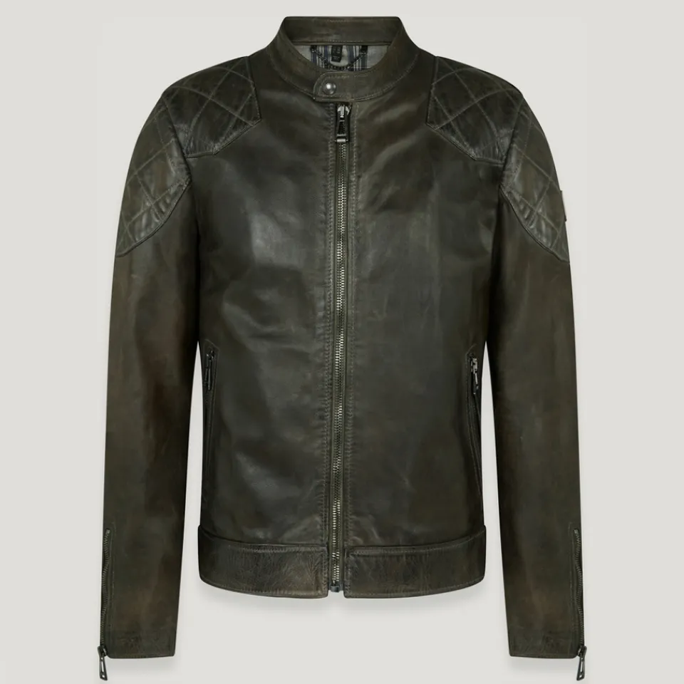 Sweatshirts|Jackets|Dr. Martens Belstaff Legacy Outlaw Waxed Leather Jacket - IT 50/L