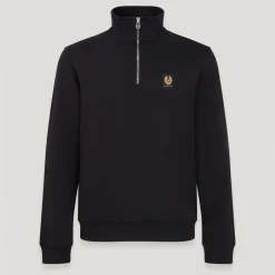 Sweatshirts|Belstaff Logo-Appliquéd Cotton-Jersey Sweatshirt - S