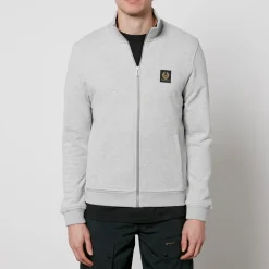 Sweatshirts|Belstaff Loopback Cotton-Jersey Sweatshirt - M